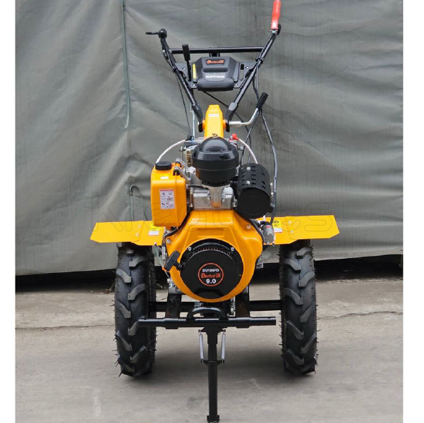 Benford UK 15HP Key start Power Tiller with Accessories | Diesel Walking Tractor