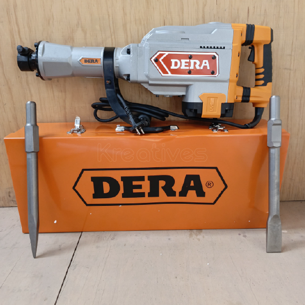 Dera 1700W Demolition Hammer – Heavy-Duty Electric Jack Hammer for Concrete Breaking