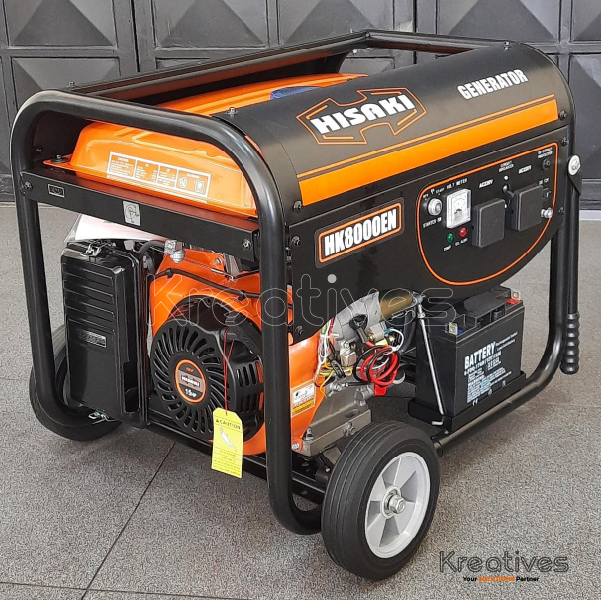 Hisaki Japan 8.0Kva Petrol generator HK8000EN