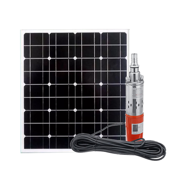 110m DC Solar Water Pump + 1100W Solar Panel Kit – 110m Head | Kreatives.co.ke Kenya