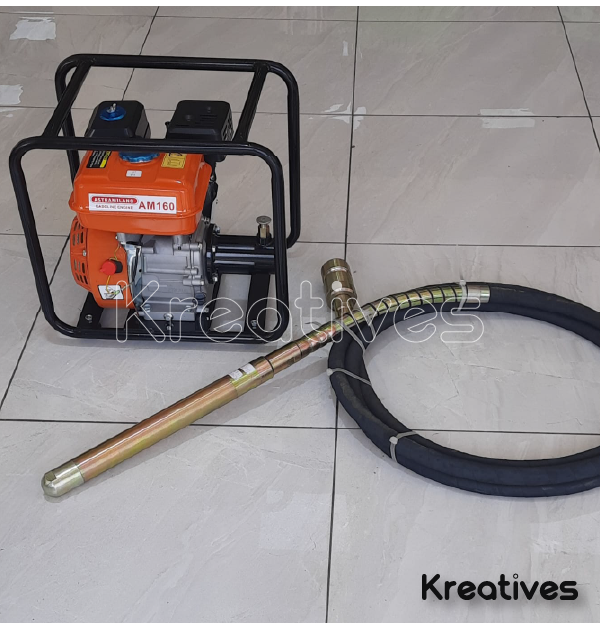 Astramilano 7.5HP petrol Concrete Vibrator + 45MM Poker