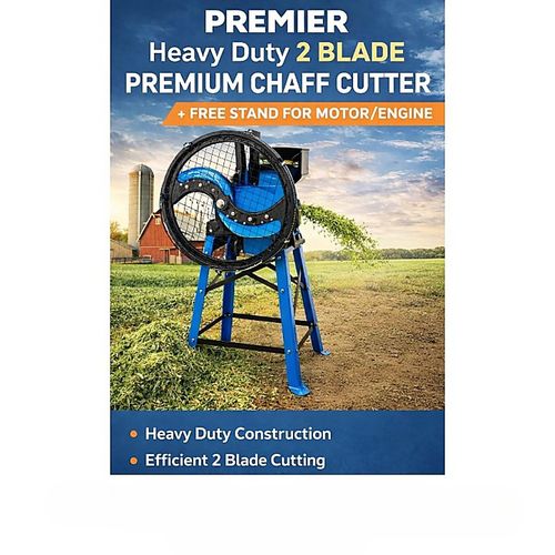 2-Blade Premier Heavy Duty Chaff Cutter – Spare Parts Available | Kreatives.co.ke Kenya