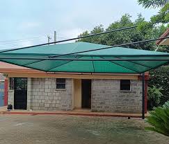 2-Vehicle Waterproof Car Parking Shade Structure | Kreatives.co.ke Kenya