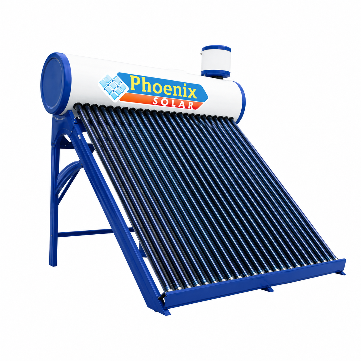 200L Phoenix Non-Pressurised Solar Water Heater | Stainless Tank | Kreatives.co.ke Kenya