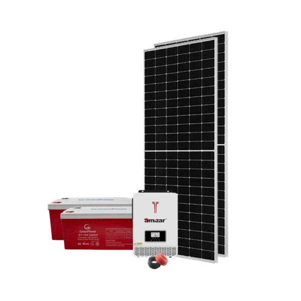 Quality Guaranteed | Top Rated In Kenya - 2kW Amizar GreenPower Solar Kit Duo