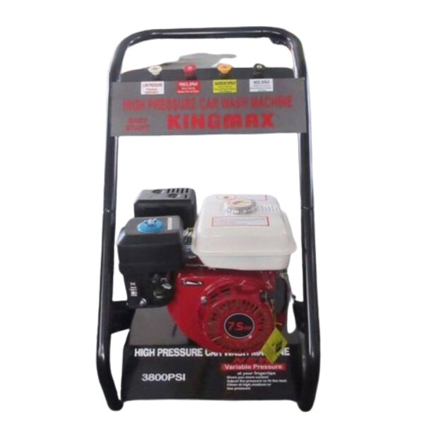 3800PSI KMAX Italy High Pressure Petrol Carwash Machine – 7.5HP Power Beast - Order Now