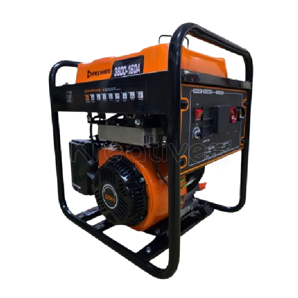 Premier 2in1 3.8Kva Petrol Welding Generator 160A