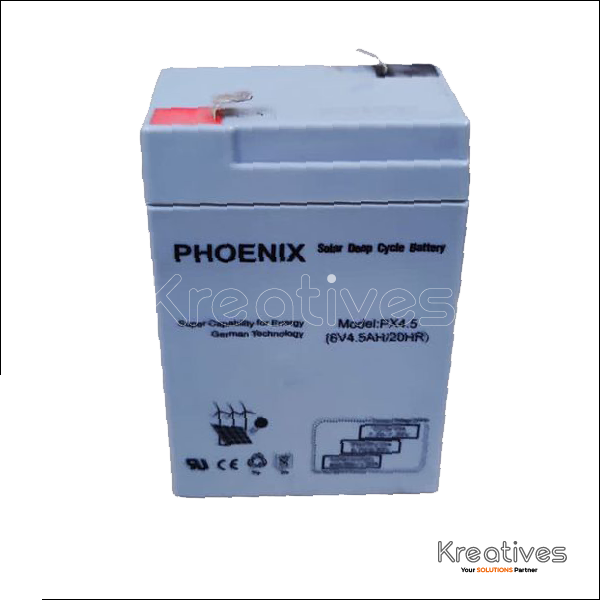 Phoenix 6V 4.5Ah Lead Sealed maintenance free battery