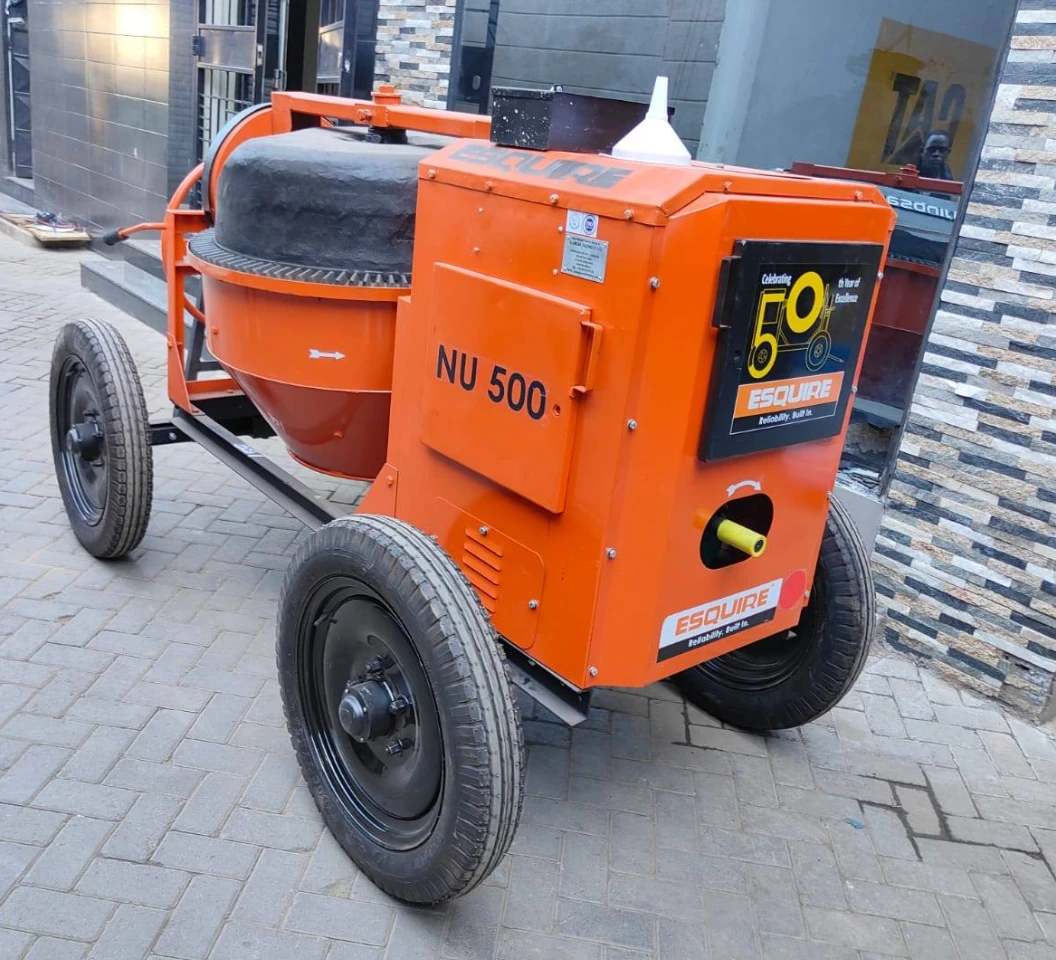 500Ltrs Heavy Duty Diesel Concrete Mixer.