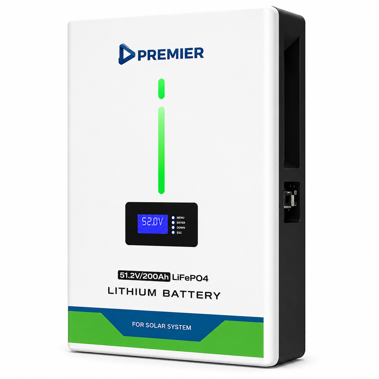 5.12kWh 51.2V Premier Lithium Battery – 5kW 48V 100Ah