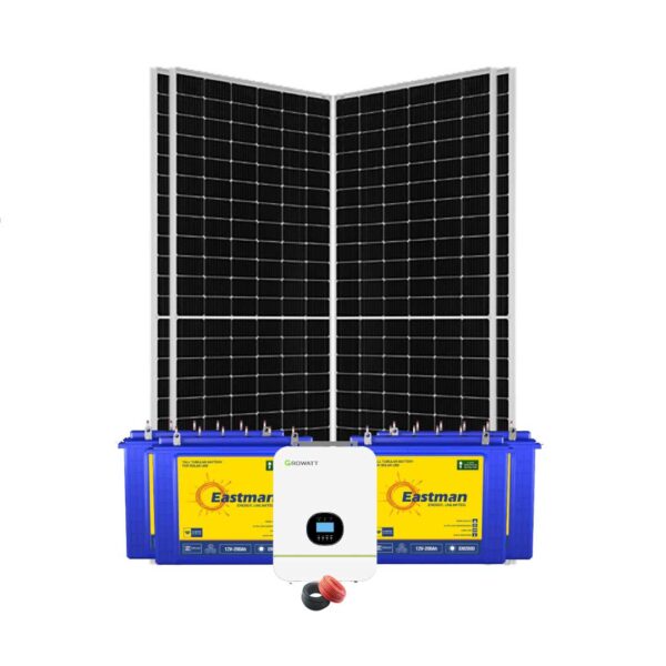 5kW Eastman Acid-Tubular Growatt Solar Kit - Nationwide Delivery Kenya