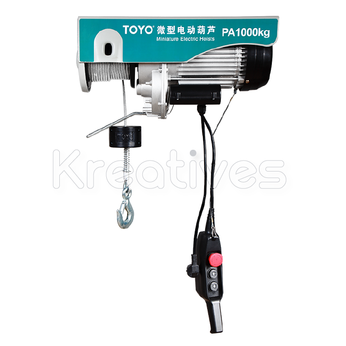 Toyo 1000Kg Mini Electric Hoist