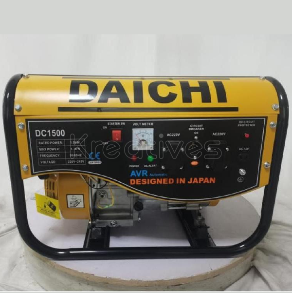 Daishi Japan 2.5Kva Petrol Generator Home & Commercial