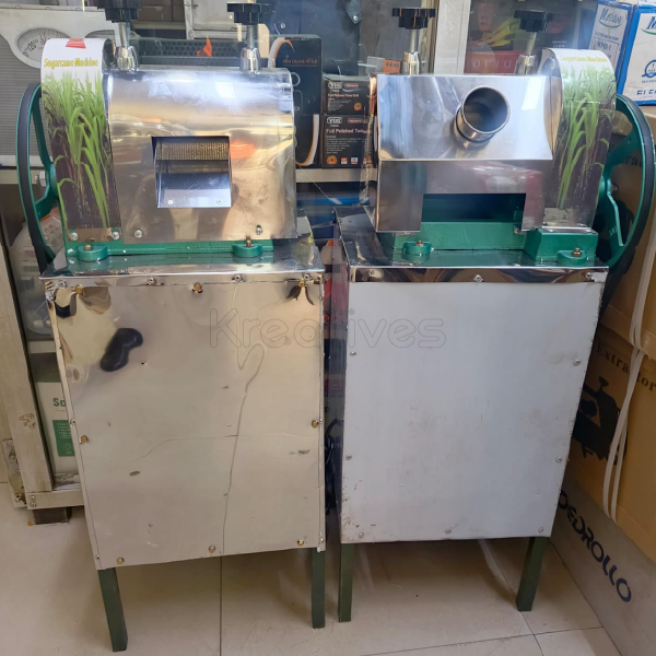 2in1 Sugar cane juice machine - Electric + Manual