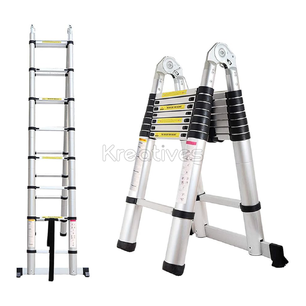Aluminum Telescopic Ladder 4.4mtrs