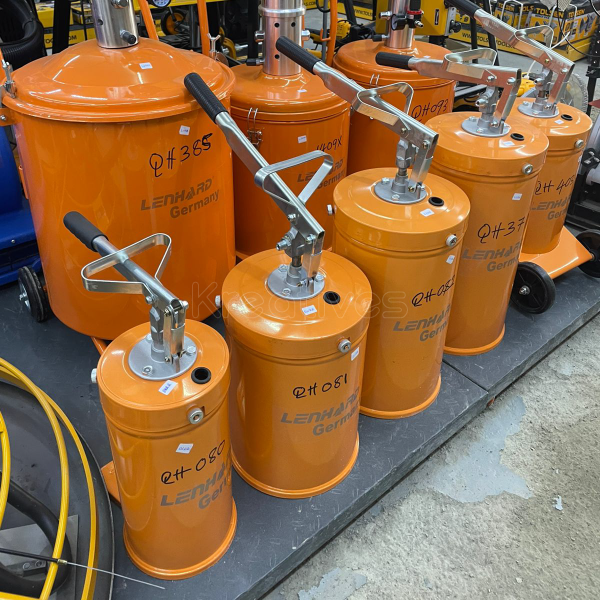 Lenhard Germany QH385 Air Grease Pump 50kg - High-Quality | 24-Month Warranty