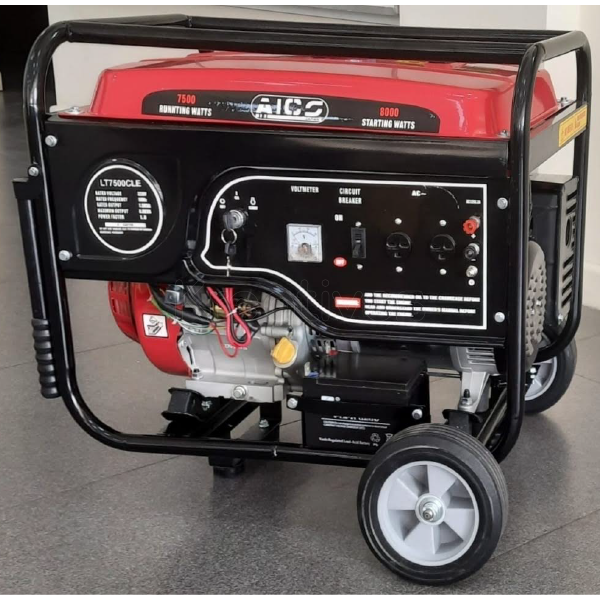 Aico 8.0kva Keystart petrol generator Trolley type