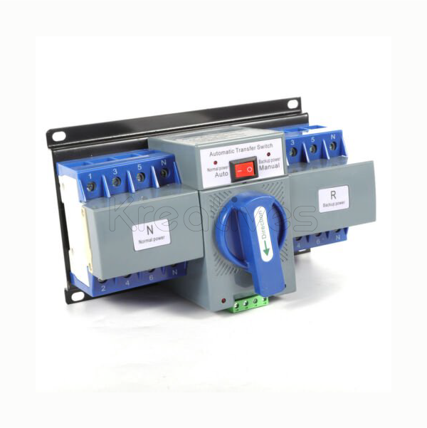 Automatic Changeover Switch 100A Circuit Breaker Auto-Changeover Switch 2P