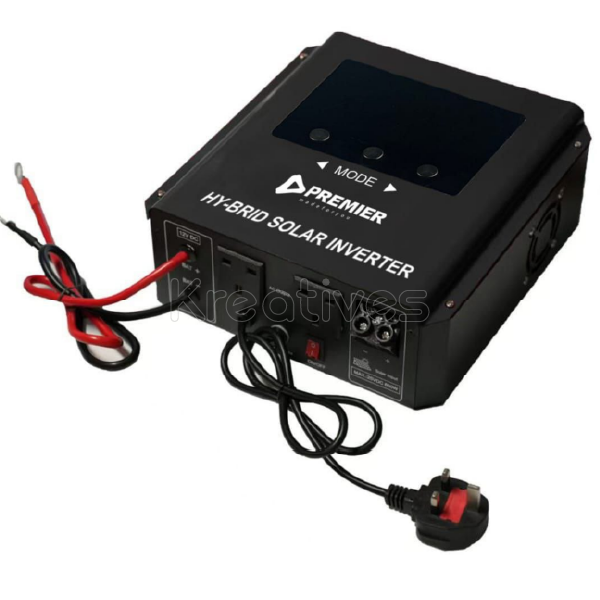 Premier 2000Watts Hybrid Inverter 36V-50V Auto with Charger - 2000Watts Hybrid Inverter