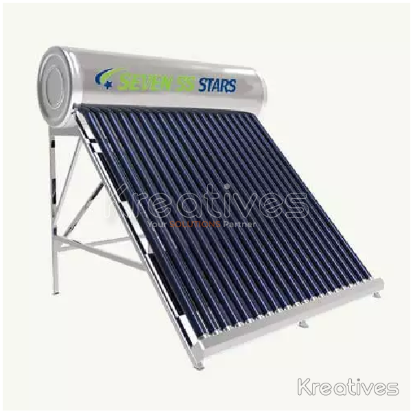 240 Litres Non Pressurised SEVEN SS STARS Solar Water Heater