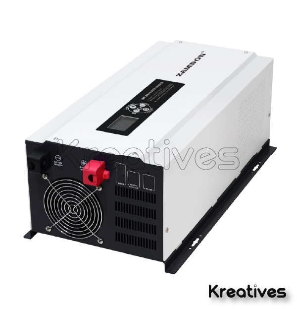 Zamdon 6000Watts 48v Solar Inverter (Single Phase) Low Frequency