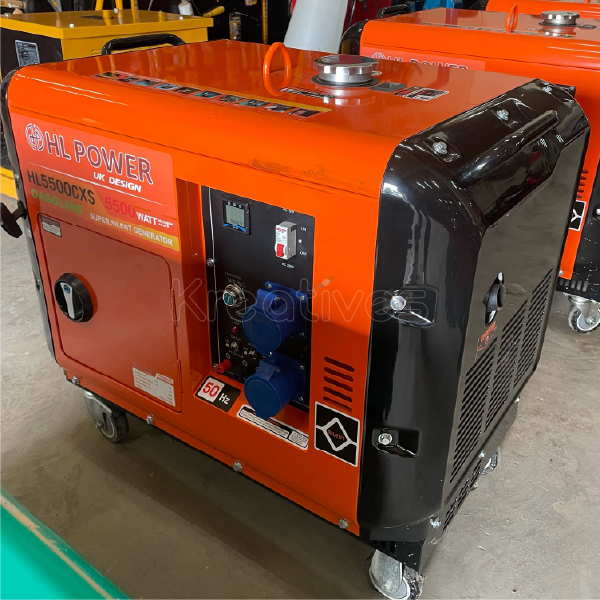 HL Power 5.5Kva Super Silent Petrol Generator HL5500CXS