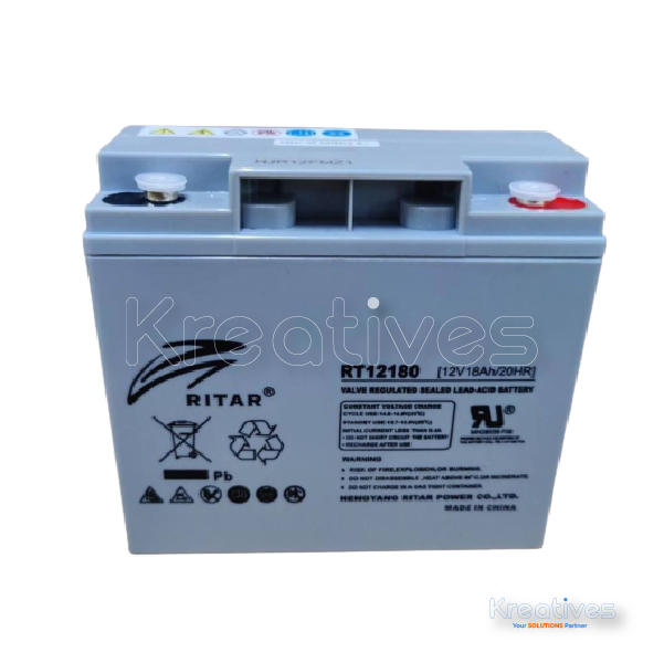Ritar 12V 18Ah Rechargeable Battery