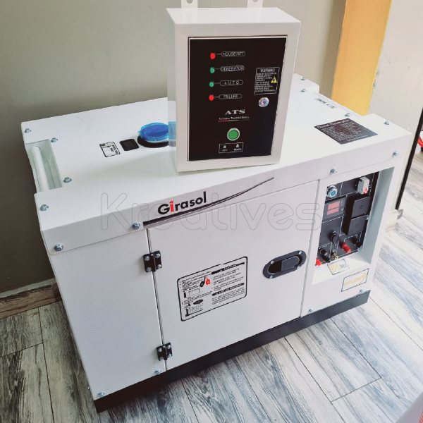 Girasol 10Kva 3 Phase Silent Diesel generator with ATS