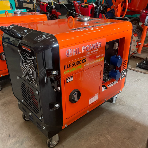 HL Power 6.5Kva Super Silent Petrol Generator HL6500CXS