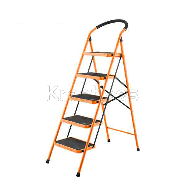Wokin 5 Step Steel Ladder 682005