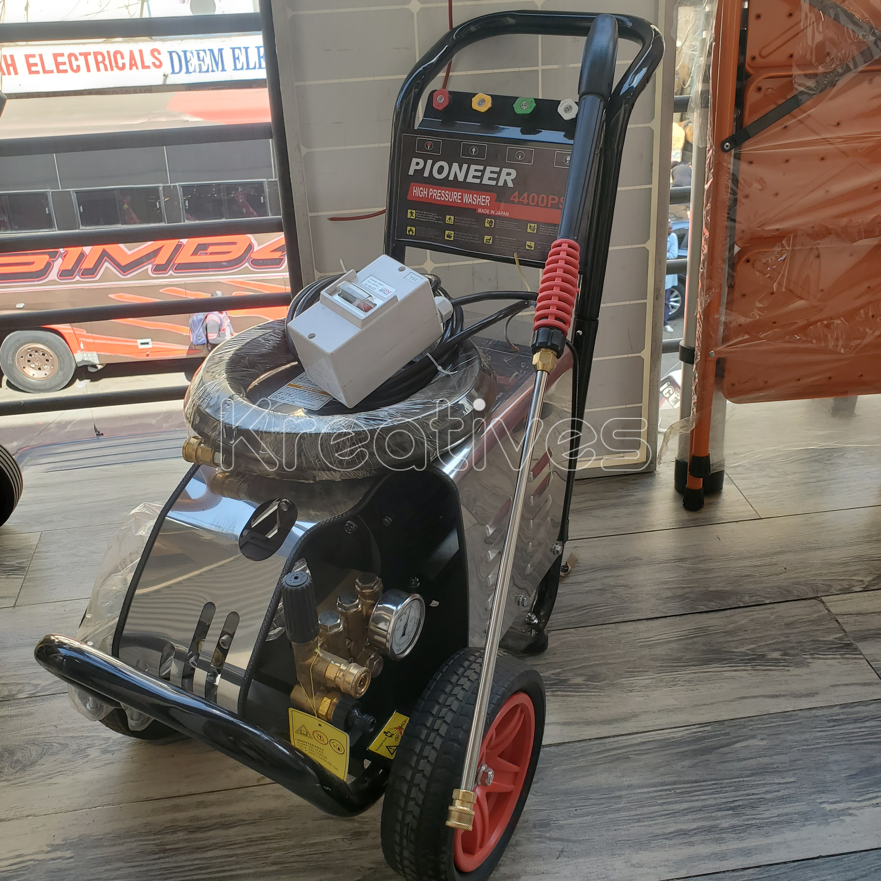 Pioneer 4400psi High Pressure car wash Machine