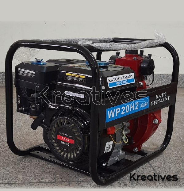 Kato Germany 2 inches 90M high pressure double impeller petrol Pump WP20H2