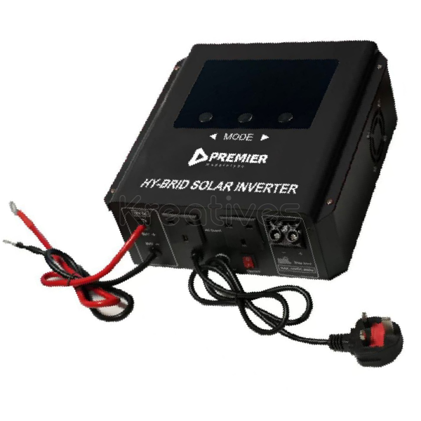 Premier 600Watts Hybrid Inverter 18V-36V Auto with Charger - 600Watts Hybrid Inverter