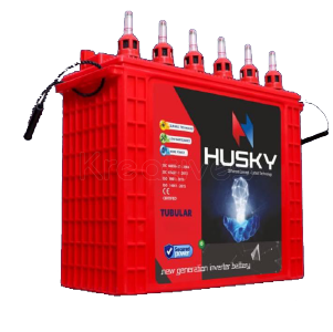 Husky 200ah 12V Tall Tubular battery - Made in India