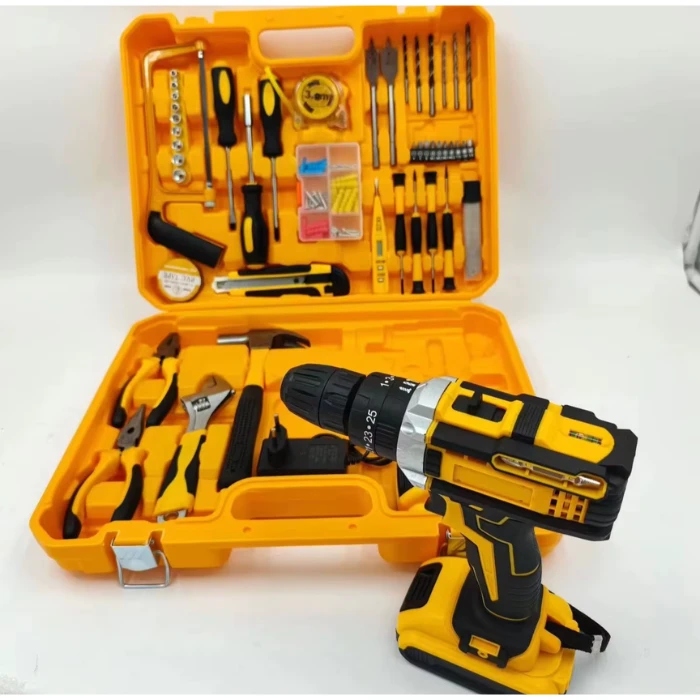 Dewalt Essentials Tool Kit with Cordless Drill - 95 Pieces