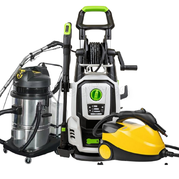 Aico 2755PSI Car Wash + 2in1 80L Carpet/Seat Cleaner Vacuum Cleaner + Steam Cleaner