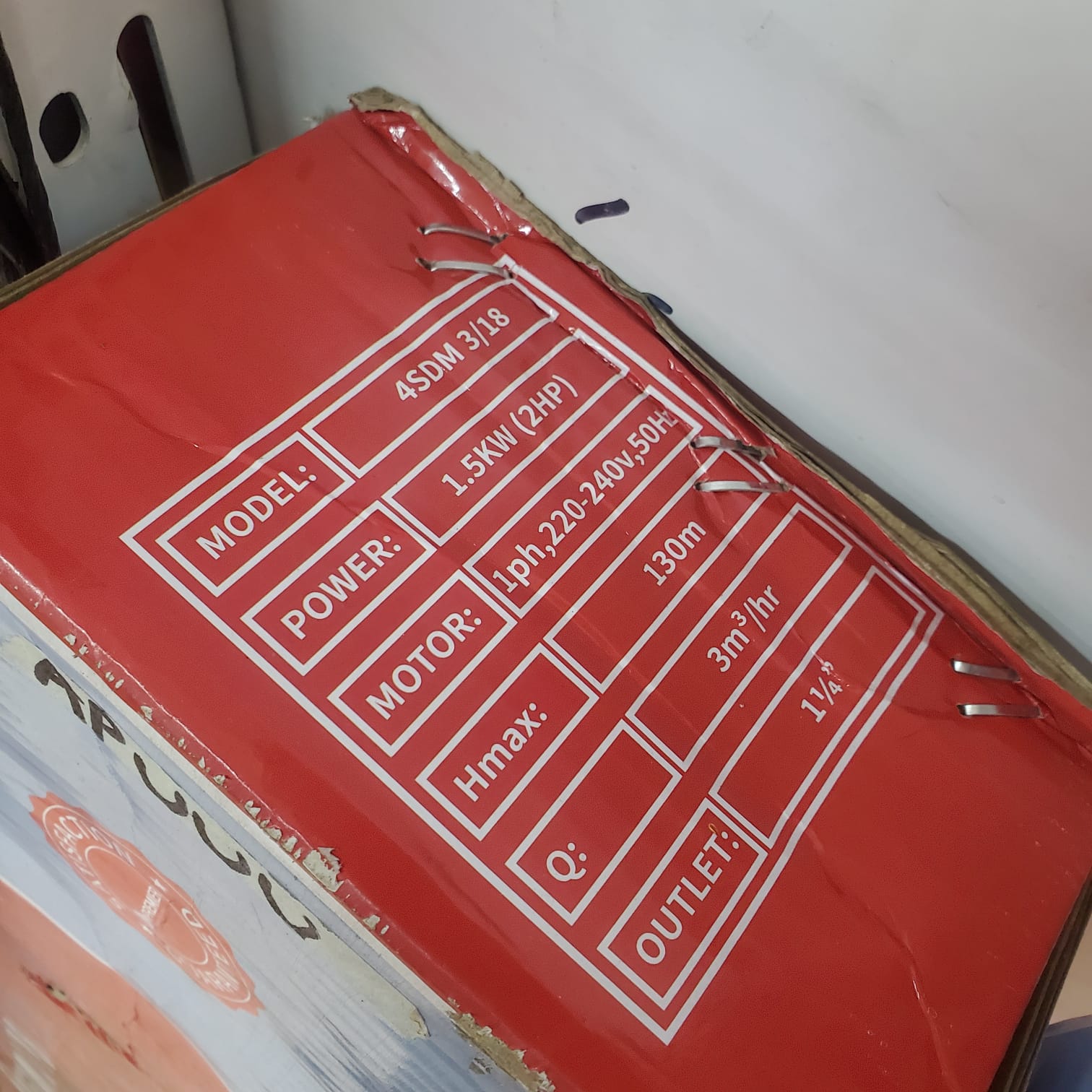 Premier 130M 2HP Submersible pump for deep well - 4SDM 3/18