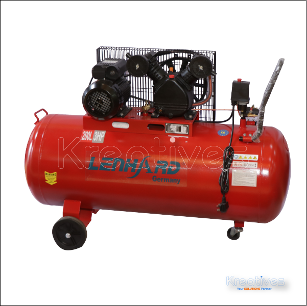 Lenhard Germany 200L 3.0HP Electric Air Compressor