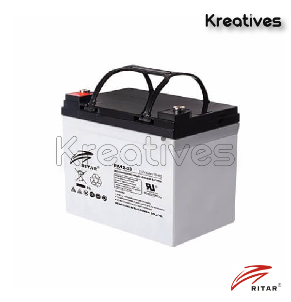 Ritar 12V 33Ah Lead Sealed maintenance free battery