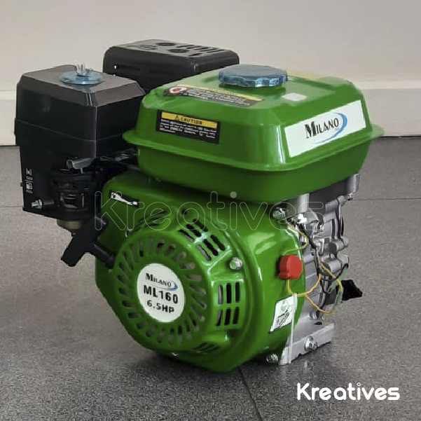Milano Italia 7.5Hp Petrol Engine with Pulley