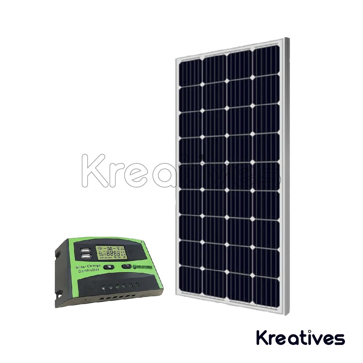 250Watts All Weather Solar Panels + 30A Charge controller