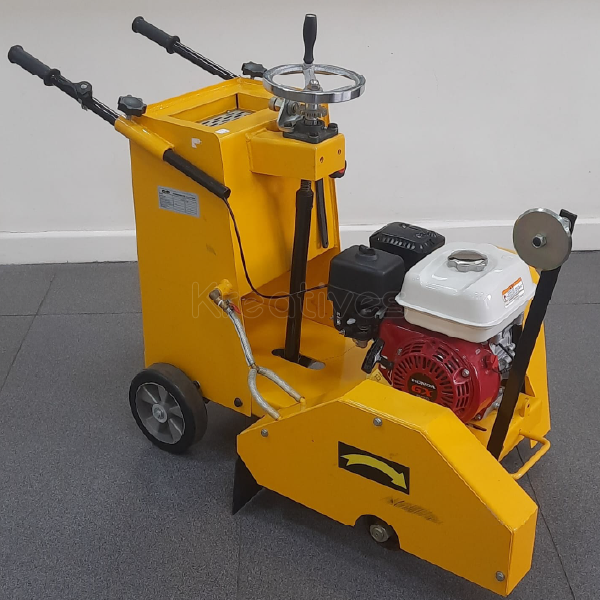 Hisaki Japan 14-Inch Concrete Cutter with Honda GX160 Engine – 24 Months Warranty, Spare Parts & Servicing Available