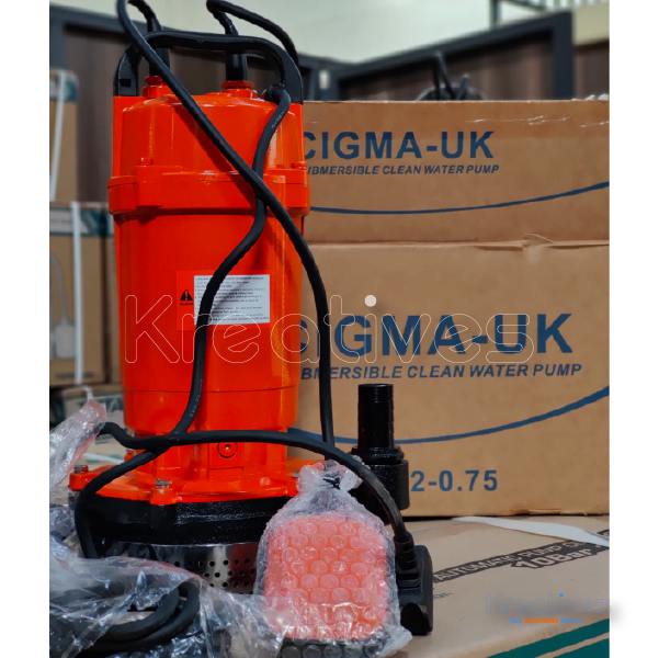 Cigma UK 1.0hp 32M Head Submersible pump