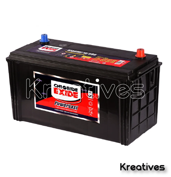 Chloride Exide N100 100MFR POWERLAST Car Battery