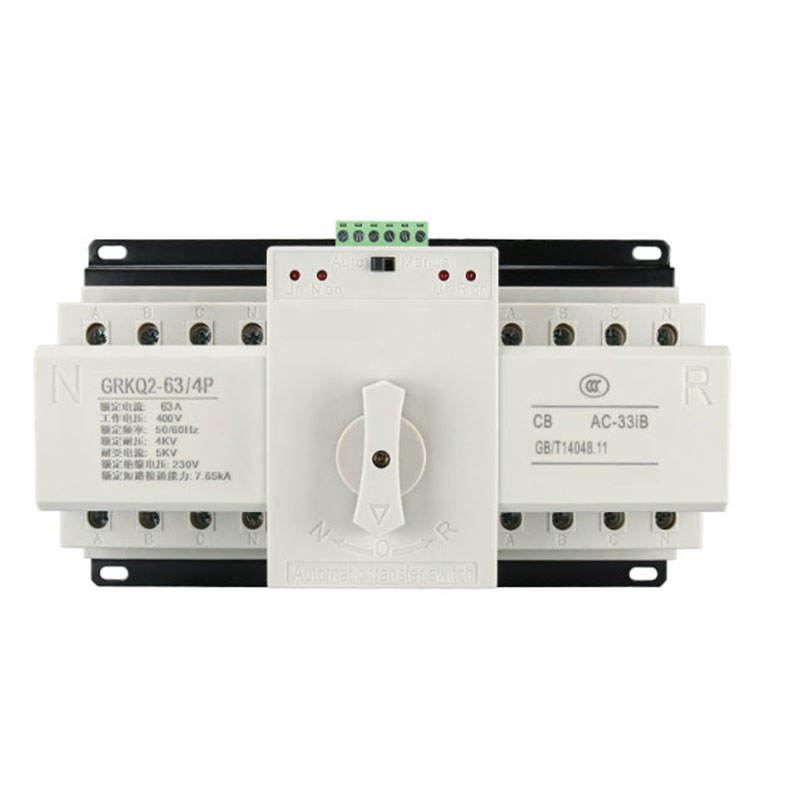 Automatic Changeover Switch ATS 4P 100A Three Phase