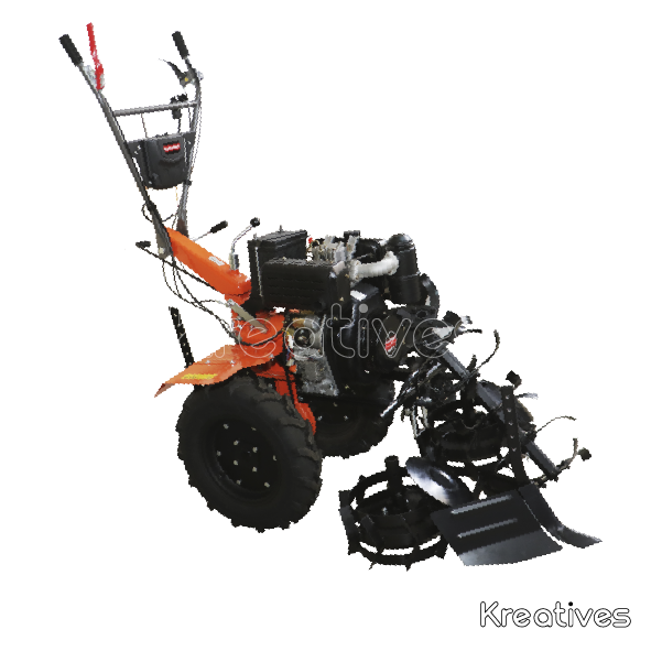 Power Italia 13HP RTE1500 Walking Tractor with Key Start
