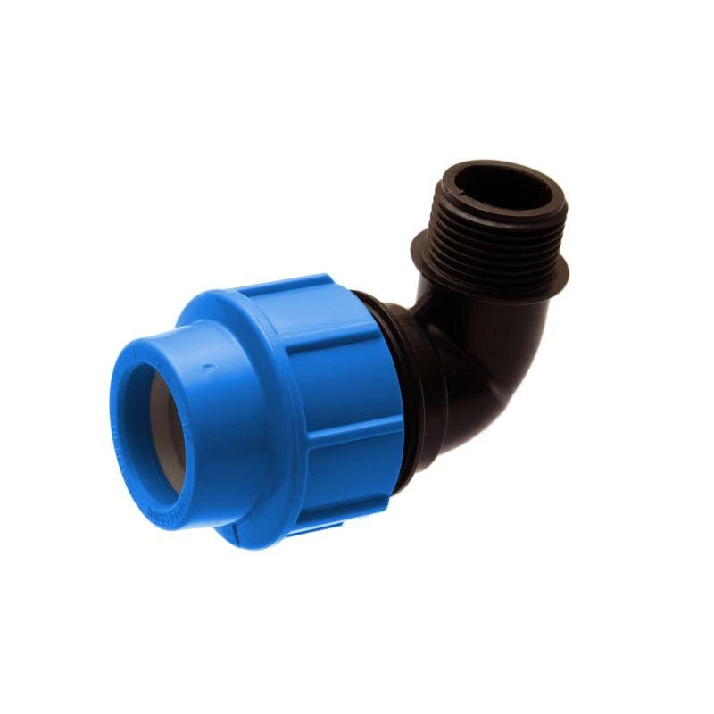 Compression HDPE Male Elbow Coupling | Kreatives.co.ke Kenya