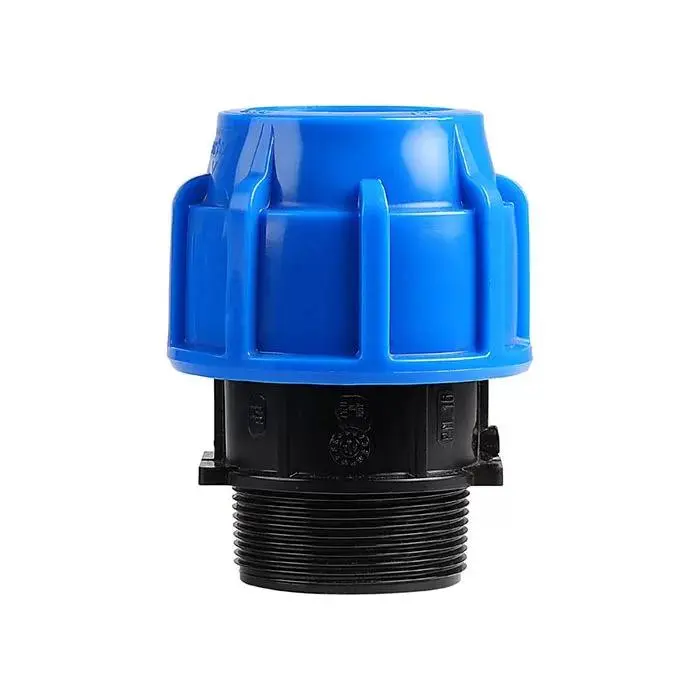 Compression HDPE Male Threaded Adaptor for Irrigation Systems | Kreatives.co.ke Kenya