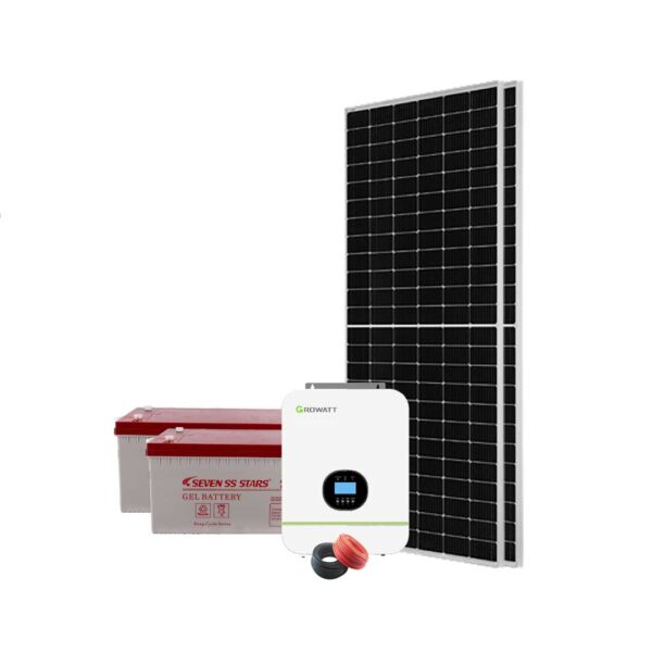 Genuine Product - 3kW Growatt SS STAR Solar Kit - 1 Year Free Service