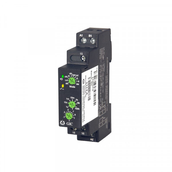 GIC Multi Function Timer Relay 0.1s – 100 Hrs